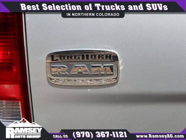 2012 Ram 1500 Crew Cab Laramie Longhorn Edition Pickup 4D 4 D 4-D 5 for sale in Greeley, CO – photo 12