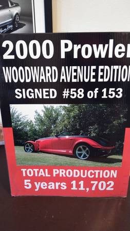 2000 Plymouth Prowler Woodward Edition - cars & trucks - by dealer -... for sale in Tyler, TX – photo 16