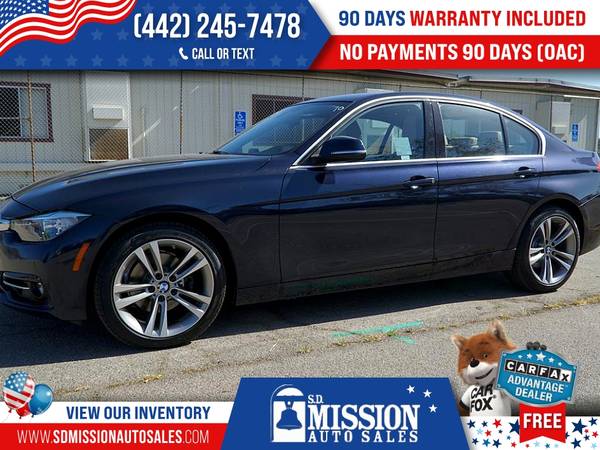 2017 BMW 3 Series FOR ONLY 360/mo! - - by dealer for sale in Vista, CA – photo 6