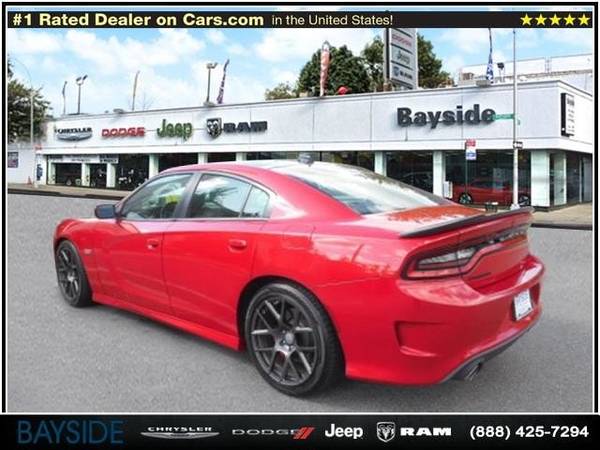 2016 Dodge Charger R/T Scat Pack sedan Red-Scat Pack for sale in Bayside, NY – photo 4