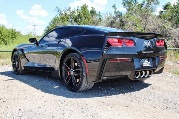 2014 CHEVROLET CORVETTE Z51 - 7 SPEED MANUAL - LOW MILES - BLK ON BLK! for sale in Liberty Hill, TX – photo 7