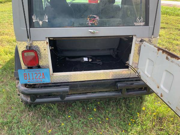1995 YJ Jeep, (6) Cyl. Nice for sale in Ashland, WI – photo 6