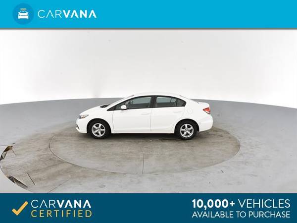 2014 Honda Civic Natural Gas Sedan 4D sedan White - FINANCE ONLINE for sale in Tucson, AZ – photo 7