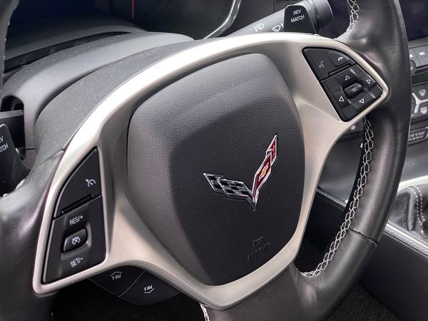 2014 Chevy Chevrolet Corvette Stingray Coupe 2D coupe White -... for sale in Elmira, NY – photo 22