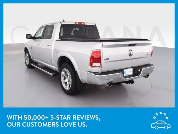 2016 Ram 1500 Crew Cab Laramie Pickup 4D 5 1/2 ft pickup Silver for sale in Riverdale, IL – photo 6