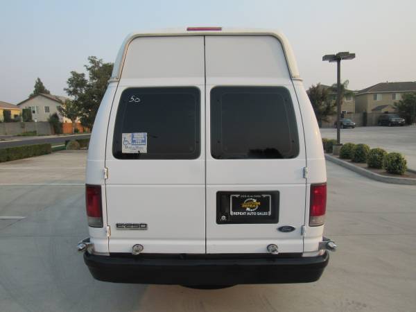 2008 FORD E250 HANDICAP VAN - cars & trucks - by dealer - vehicle... for sale in Manteca, CA – photo 5