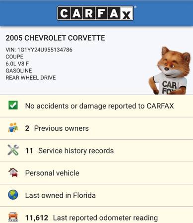 2005 Corvette Removable Top 2LT Only 14K Miles! - Like New! - cars for sale in Punta Gorda, FL – photo 24