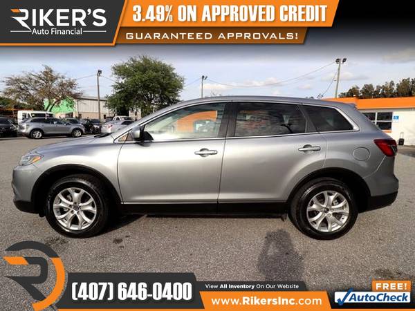$153/mo - 2014 Mazda CX-9 Touring - 100 Approved! - cars & trucks -... for sale in Kissimmee, FL