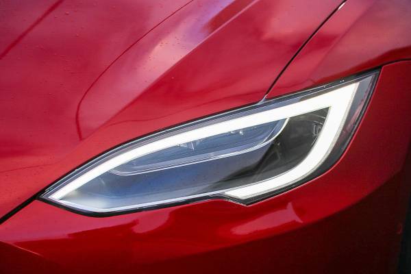 2017 Tesla Model S 100D hatchback Red Multi-Coat for sale in Sacramento , CA – photo 6