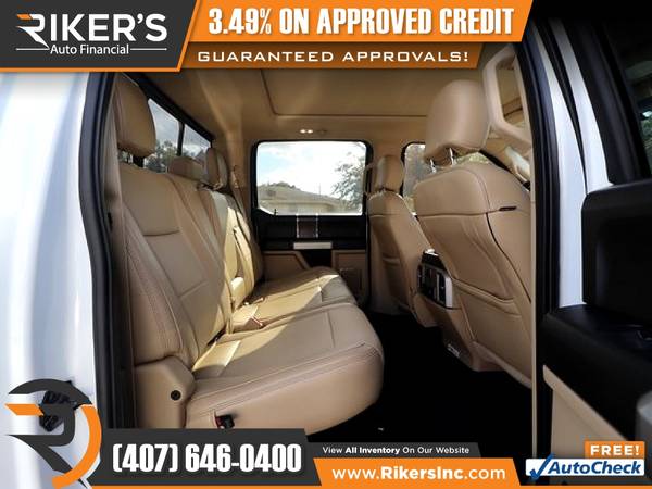 $762/mo - 2019 Ford F-250SD LariatCrew Cab - 100 Approved! - cars &... for sale in Kissimmee, FL – photo 13
