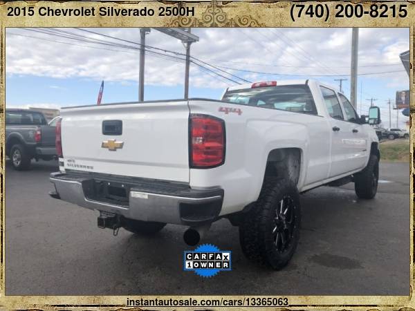 2015 Chevrolet Silverado 2500HD Work Truck Pickup 4D 6 1/2 ft *We Do... for sale in Chillicothe, OH – photo 7