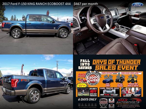$676/mo - 2018 Ford F-150 MAXED OUT Sport EcoBoost 4x4 - LIFETIME... for sale in Spokane, MT – photo 21
