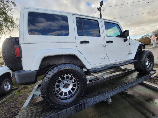 2012 Jeep Wrangler 4x4 4WD Unlimited Sahara Sport Utility 4D SUV... for sale in Portland, OR – photo 9
