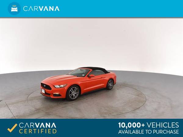2017 Ford Mustang EcoBoost Premium Convertible 2D Convertible RED - for sale in Atlanta, CA – photo 6