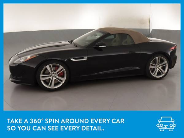 2014 Jag Jaguar FTYPE V8 S Convertible 2D Convertible Black for sale in Indianapolis, IN – photo 3