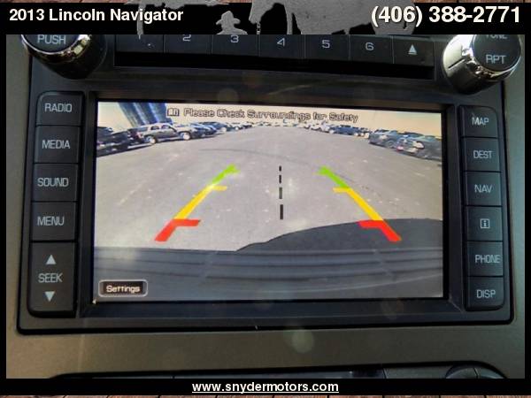 2013 Lincoln Navigator, clean, 4x4, leather, moon, DVD for sale in Belgrade, MT – photo 16