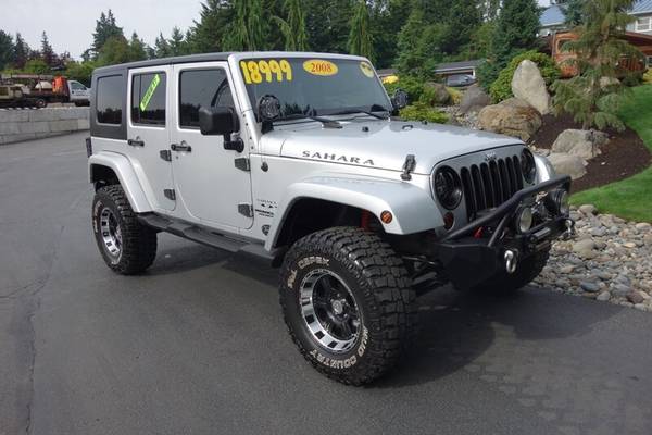 2008 Jeep Wrangler Unlimited Sahara 4WD LOCAL NO ACCIDENT CARFAX!!! LI for sale in PUYALLUP, WA – photo 19