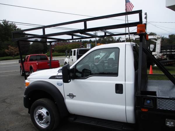 2014 Ford Super Duty F-550 DRW 9 FLAT BED 4X4 DIESEL for sale in south amboy, MA – photo 24