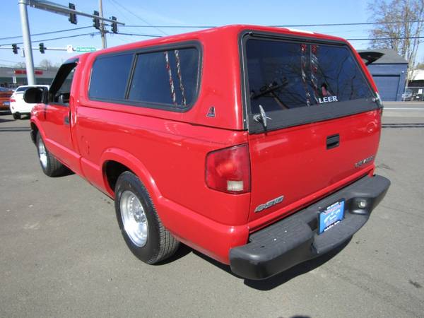 2003 Chevrolet S-10 Reg Cab RED 5SPD MANUAL RUNS AWESOME ! - cars for sale in Milwaukie, OR – photo 9
