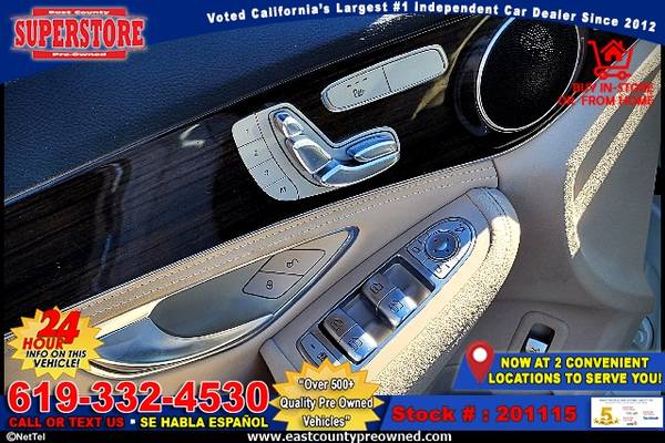 2016 MERCEDES-BENZ C-CLASS C 300 SEDAN-EZ FINANCING-LOW DOWN! - cars... for sale in El Cajon, CA – photo 13