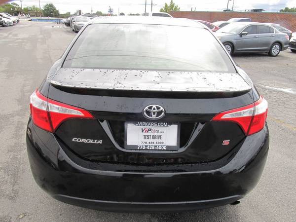 2015 *Toyota* *Corolla* *4dr Sedan CVT S* Black Sand for sale in Marietta, GA – photo 5