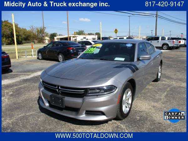2015 Dodge Charger 4dr Sdn SE RWD *500 TOTAL DOWN* 500totaldown.com... for sale in Haltom City, TX – photo 10