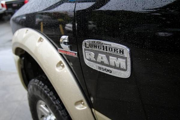2013 Ram 3500 AISIN Diesel 4x4 Dodge Laramie Longhorn mega cab Truck... for sale in Lynnwood, AK – photo 12