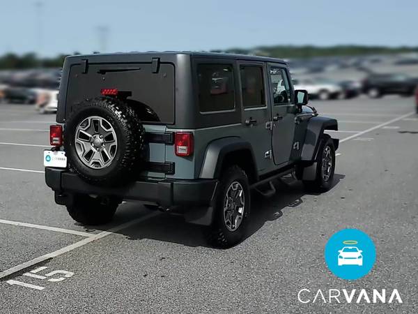 2014 Jeep Wrangler Unlimited Rubicon Sport Utility 4D suv Gray - -... for sale in San Marcos, TX – photo 10