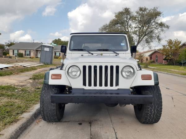 1997 Jeep Wrangler SportV 6 Straight 6 Manual Trans Clean Title -... for sale in Carrollton, TX – photo 2