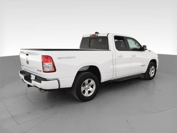 2020 Ram 1500 Quad Cab Big Horn Pickup 4D 6 1/3 ft pickup White - -... for sale in Palmdale, CA – photo 11