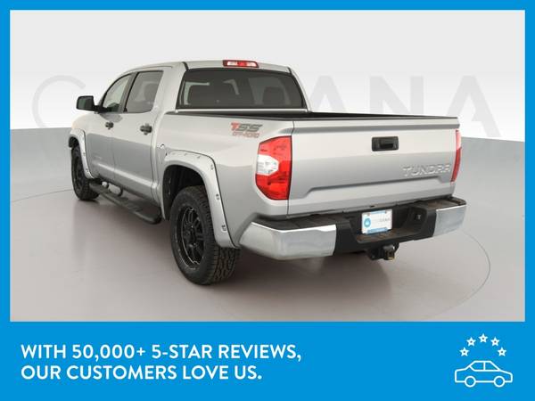 2015 Toyota Tundra CrewMax SR5 Pickup 4D 5 1/2 ft pickup Silver for sale in South El Monte, CA – photo 6