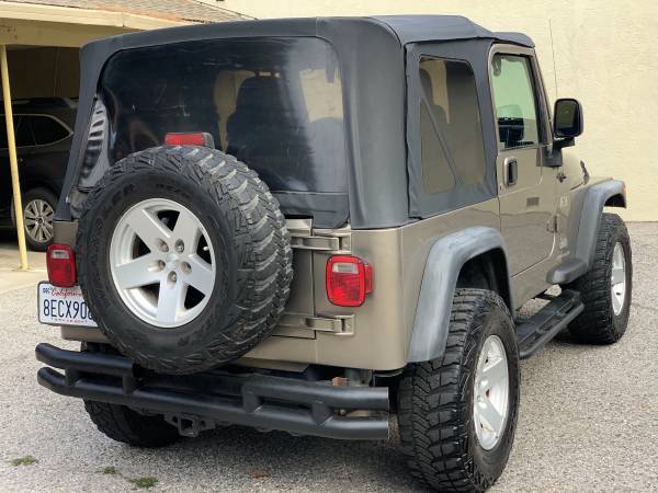 2003 Jeep Wrangler/4WD/with 116 miles for sale in Belmont, CA – photo 4