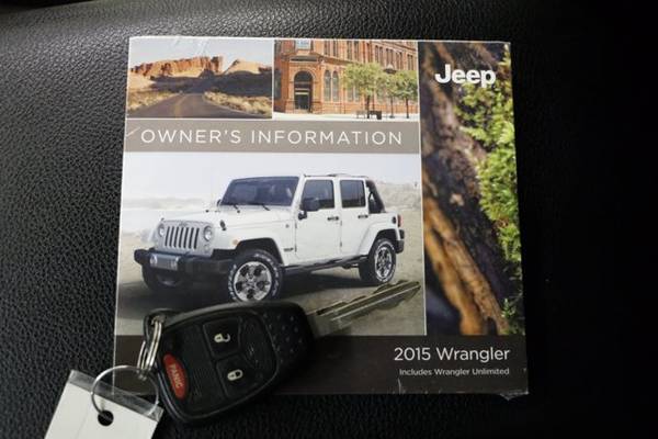 SPORTY White WRANGLER 2015 Jeep Unlimited Willys Wheeler Edition for sale in Clinton, AR – photo 11