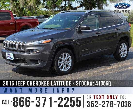 2015 Jeep Cherokee Latitude Remote Start - Camera - Cruise for sale in Alachua, FL – photo 3