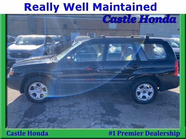2005 Subaru Forester van Black - - by dealer - vehicle for sale in Morton Grove, IL – photo 2