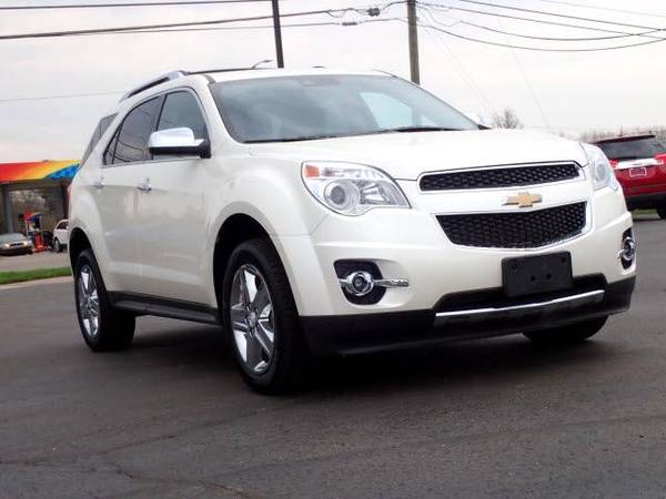 2015 Chevy Chevrolet Equinox LTZ suv White - - by for sale in Waterford Township, MI – photo 7