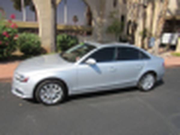 2013 Audi A4 2.0T Premium FrontTrak sedan Ice Silver Metallic - cars... for sale in Tucson, AZ – photo 14