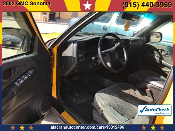 2002 GMC Sonoma Crew Cab 123" WB 4WD SLS *Best Prices In Town* -... for sale in El Paso, TX – photo 10