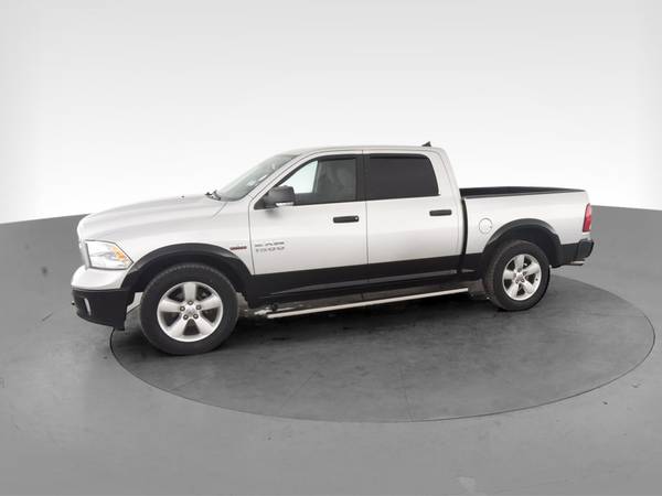 2015 Ram 1500 Crew Cab Big Horn Pickup 4D 5 1/2 ft pickup Silver - -... for sale in Waite Park, MN – photo 4