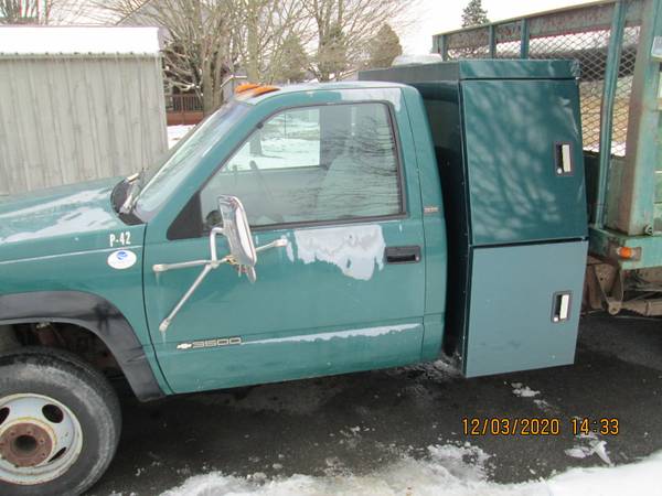 1993 GMC 3500 diesel 4x4 dump bed - cars & trucks - by owner -... for sale in Big Run PA, PA – photo 2