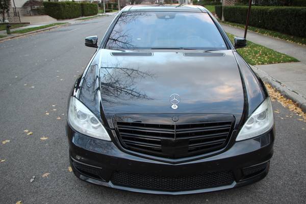 2011 MERCEDES S63 AMG MAGNETITE BLK OVER BLK RED STITCH PIANO BLK... for sale in Brooklyn, NY – photo 3