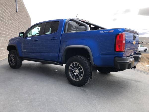 2018 Chevy Chevrolet Colorado 4WD ZR2 pickup Kinetic Blue Metallic for sale in Jerome, ID – photo 5