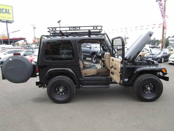 2000 Jeep Wrangler 2dr Sahara *BLACK* 4.0 6CLY HARDTOP 139K - cars &... for sale in Milwaukie, OR – photo 24