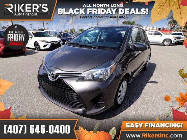 $137/mo - 2017 Toyota Yaris L - 100 Approved! - cars & trucks - by... for sale in Kissimmee, FL – photo 4