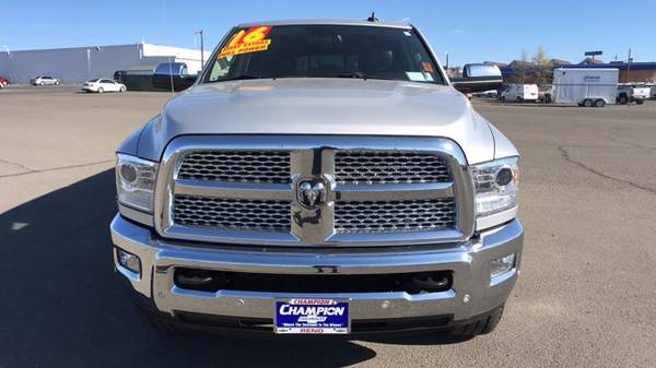 2016 Ram 3500 Laramie pickup Silver - - by dealer for sale in Reno, NV – photo 2