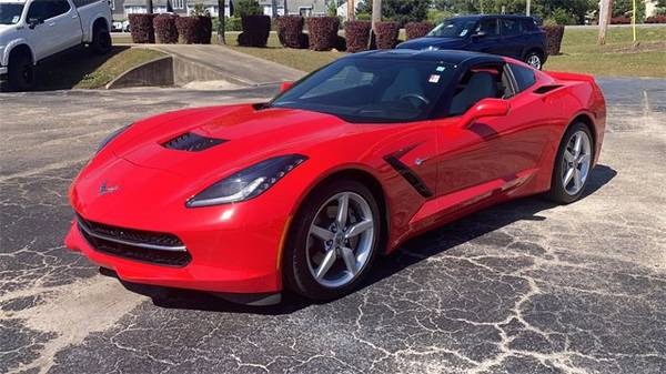 2014 Chevy Chevrolet Corvette Stingray 2LT Convertible Red - cars & for sale in Little River, SC – photo 4