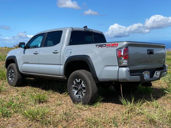 2021 TOYOTA TACOMA 4 DOOR TRD OFF ROAD 4WD 6 SPD-1 MONTH OLD - cars for sale in Pukalani, HI – photo 5