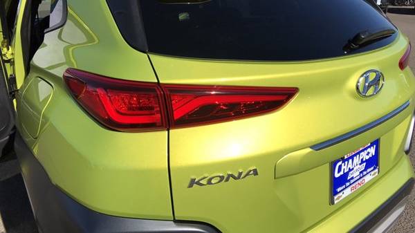 2019 Hyundai Kona Ultimate suv Green - - by dealer for sale in Reno, NV – photo 11