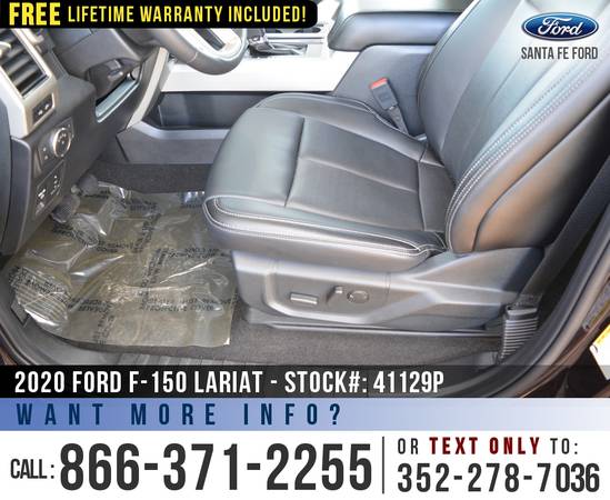 2020 Ford F150 Lariat Ecoboost - Leather Seats - SYNC - cars for sale in Alachua, GA – photo 12