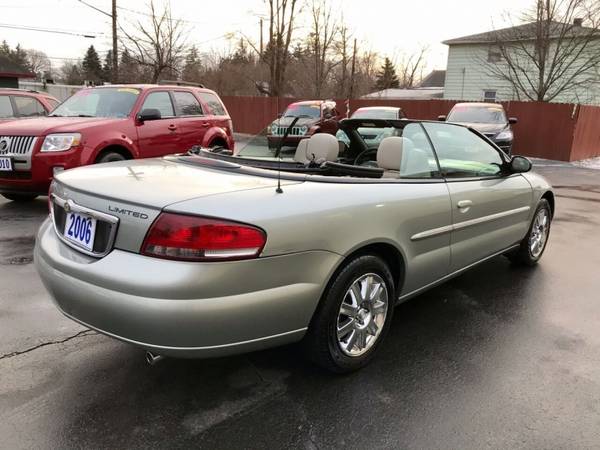 2006 Chrysler Sebring Limited 2dr Convertible - - by for sale in Depew, NY – photo 7